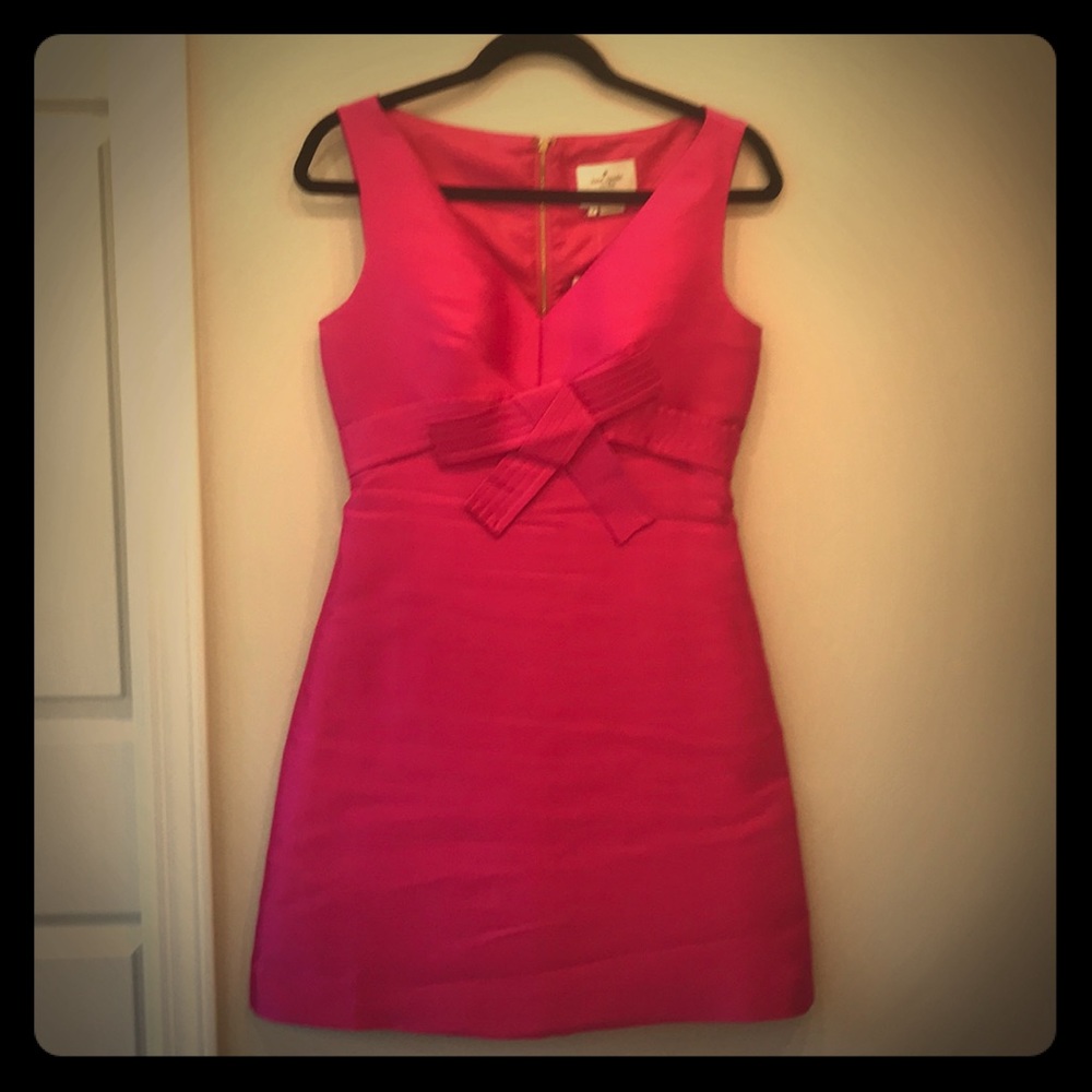 Sleeveless Pink Cocktail Dress